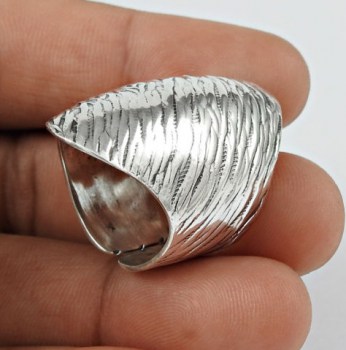 zilveren edelsteen ring 428